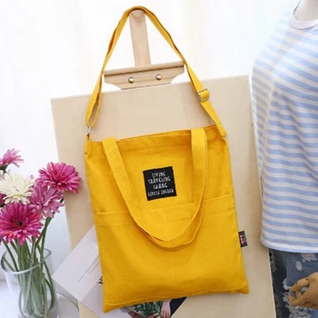 

Casual Shoulder Canvas Bag Shopping Handbags Canvas Tote Bag Women