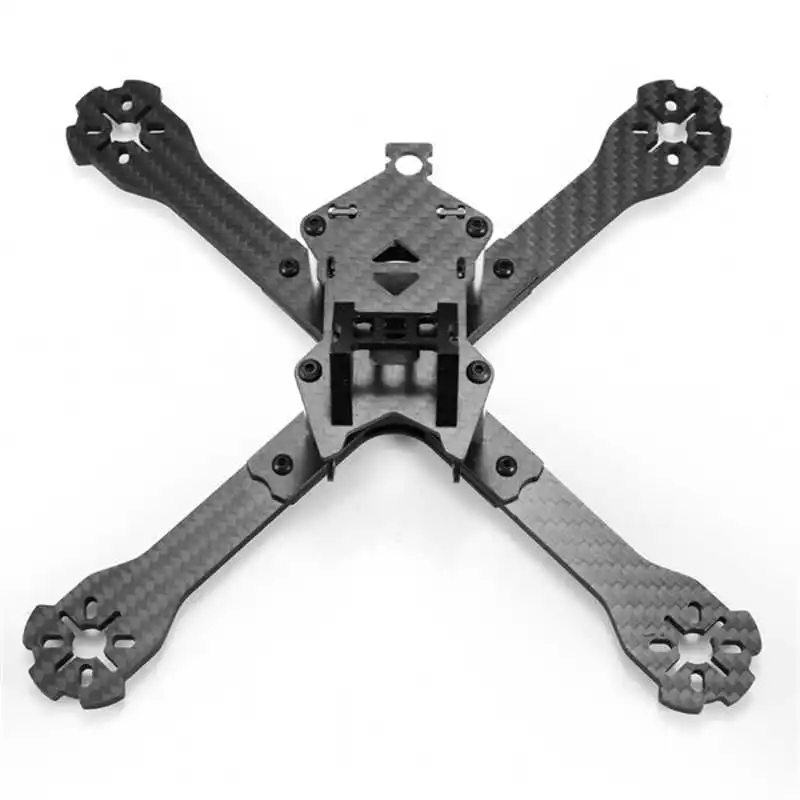 Оригинальный Realacc Lion210 210 мм углеродного волокна 4 Arm FPV Racing X Frame w/5 V & 12V PDB задний