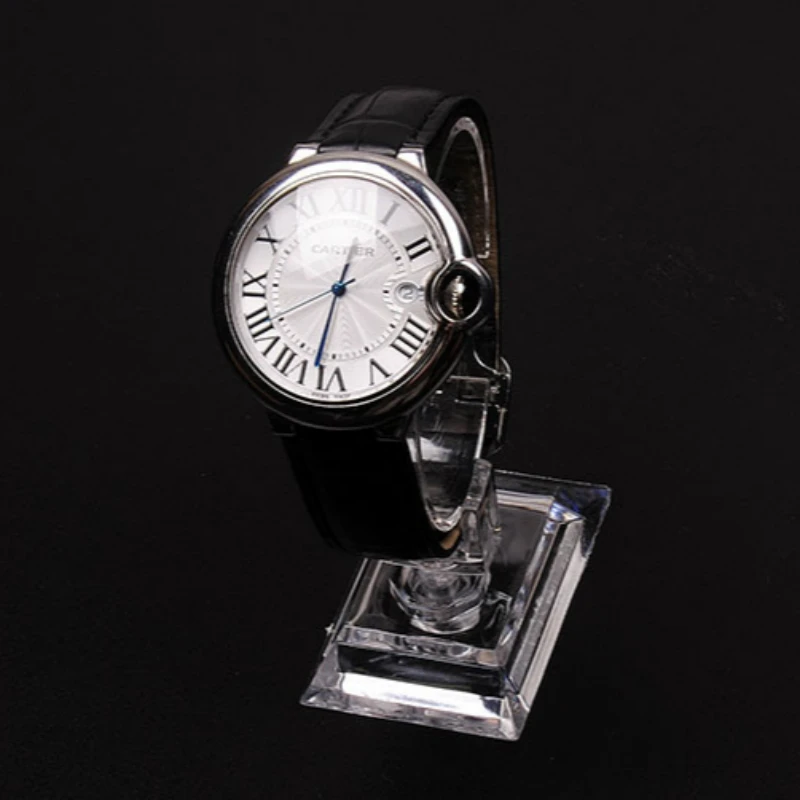 

1pcs Clear Transparent Acrylic Bracelet Watch Display Holder Arc-shaped C-Model Jewelry Stand Rack Retail Shop Store Showcase