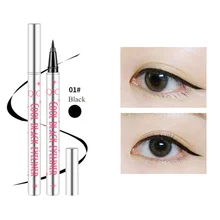 Черный коричневый водонепроницаемый карандаш для глаз Подводка для глаз Леди маркер Косметика первой необходимости карандаш, контур макияж жидкость
