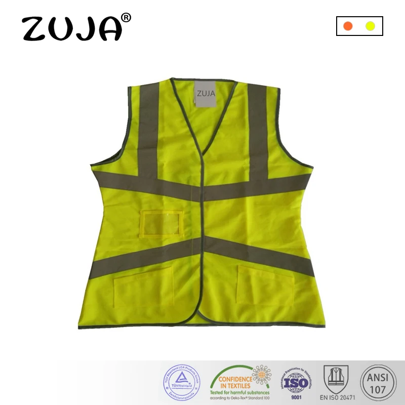 

Safety Vests Visibility Reflective Workwear Women Environmental Traffic Construction