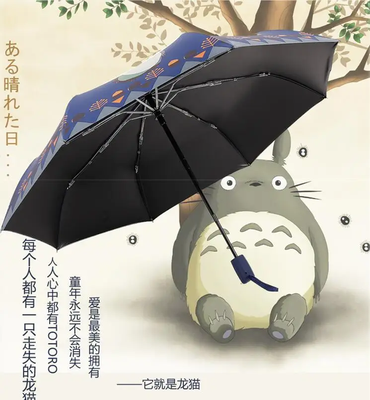 Тоторо с зонтиком картинки