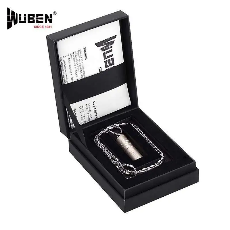 Wuben G342 мини 10180 батарея фонарик CREE XP G2 max 130 люмен USB Перезаряжаемый EDC Самозащита