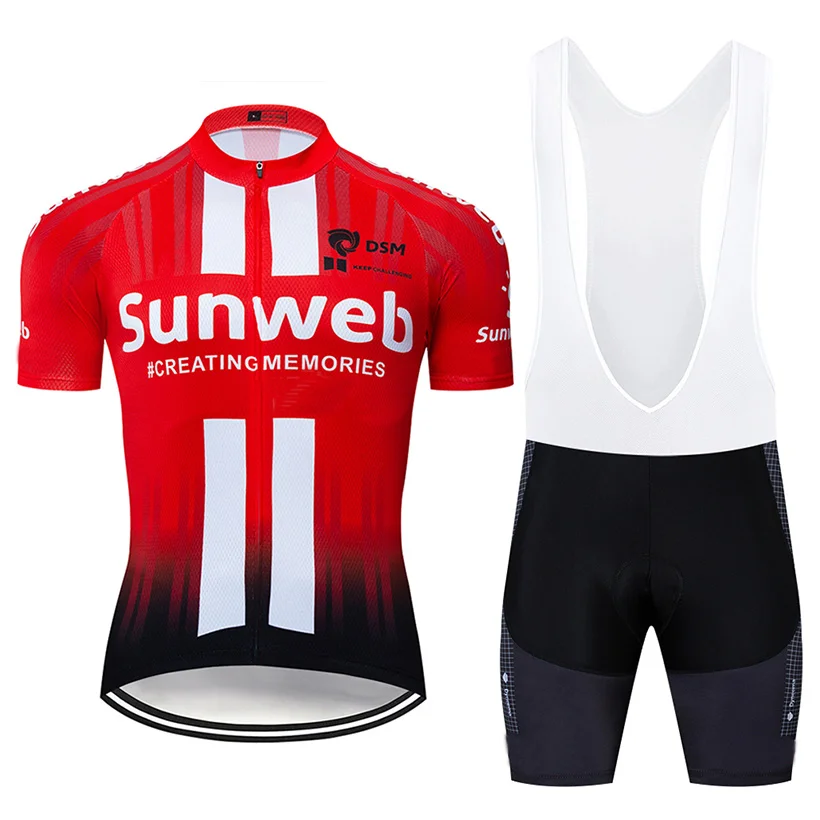 2019 برو فريق sunweb الأحمر الدراجات جيرسي 9D مريلة مجموعة دراجة مايوه تنفس MTB سريعة الجافة الدراجة الملابس روبا ciclismo هلام سادة 2019 برو فريق sunweb الأحمر الدراجات جيرسي 9D مريلة مجموعة دراجة مايوه تنفس MTB سريعة الجافة الدراجة الملابس روبا ciclismo هلام سادة