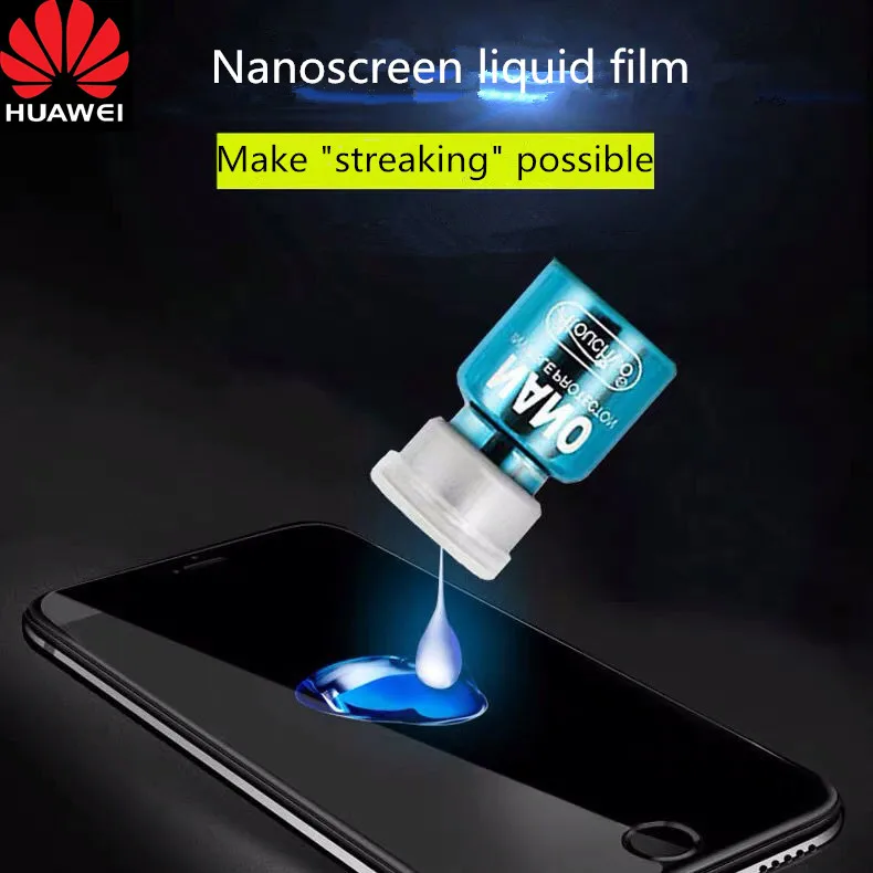 

Nano Liquid Screen Protector Tempered Glass For iPhone 7 8 6 X XS Universal Technology Film For Samsung S10 Plus Huawei P30 Pro