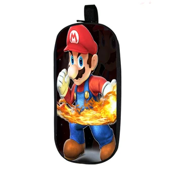 

Cute Super Mario Bro Pencil Case Fashion New High Quality Students Boys Girls School Pencil Holder Teens Kids Stationery Storage