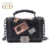 Coofit nuevo retro bolso de las señoras del remache bolso con cadena insignia mini mensajero Bolsas vintage bolsa feminina Bolsos Mujer