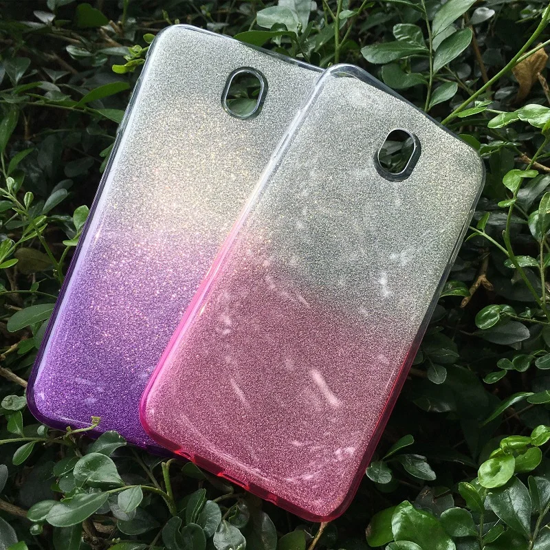 

Simple fashion Gradient Color Glitter Silicon Case For Samsung Galaxy J7/J3/J5 2017 J330 J530 J730 J330F J530FM J730F J530F Case