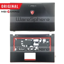 Новая Оригинальная ЖК задняя крышка для MSI GE70 307759A212A89 верхняя крышка без тачпада 307757C216Y31 петли MS-1759 MS-1756