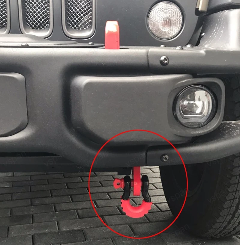 4x4 аксессуары 3 25 T крюк скоба с крышка изолятора для буксировки ремонтные