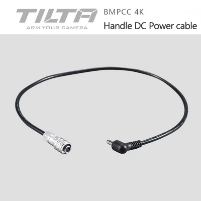 

12V Micro DC Male to BMPCC4K Power Cable for TILTA Side Focus Handle BMPCC 4k Camera Cage for F970 LP-E6 F570 Battery accessorie