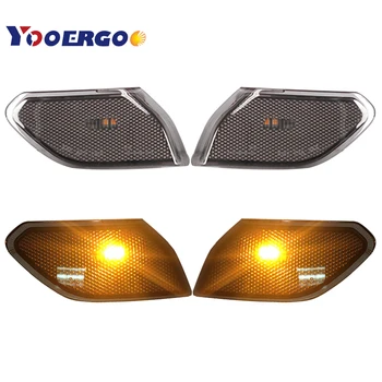 

LED Side Turn Signal reflector warning light lamp Head Light Side Lamp for Jeep wrangler JL 2018 2019 Turn Signal lights