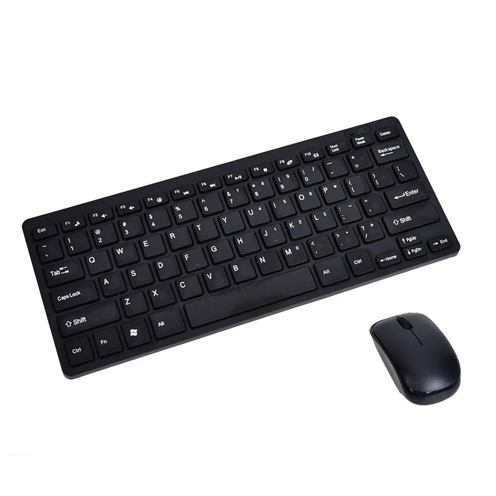 MEMTEQ Беспроводная Клавиатура Mini UltraSlim 2 4G оптическая игровая беспроводная
