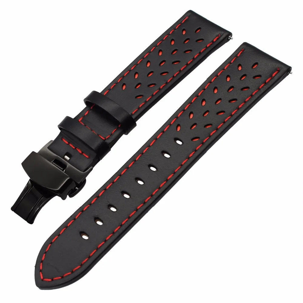 Ремешок итальянский из натуральной кожи для LG G Watch R Urbane Asus ZenWatch 1 2 мужской