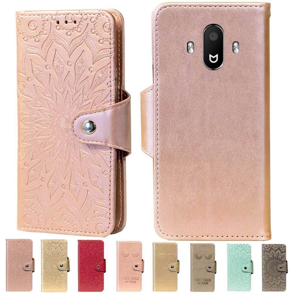 

Embossing Stand Flip PU Leather wallet Case Cover For Irbis SP511 Phone cases
