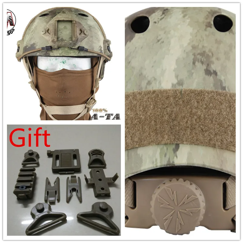 Защитный шлем EMERSON FAST PJ защитный Pararescue A TACS EM5668F|emerson fast helmet|protective helmetfast helmet |