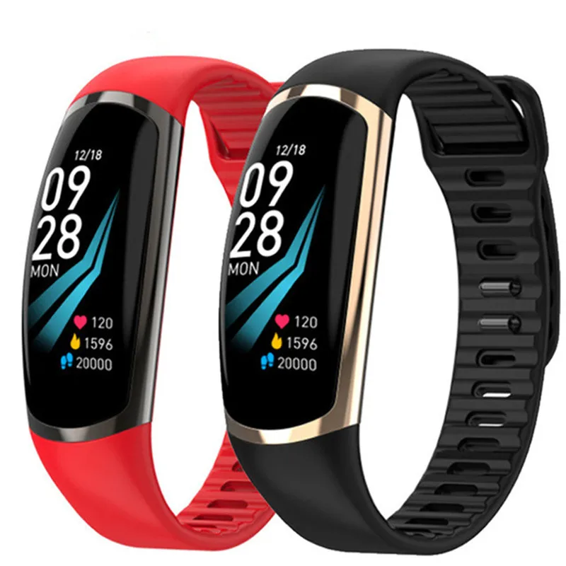

Smart Bracelet R16 Android IOS Heart Rate Band Sleep Monitor Blood Pressure Fitness Tracker Waterproof Color Screen Sport Band