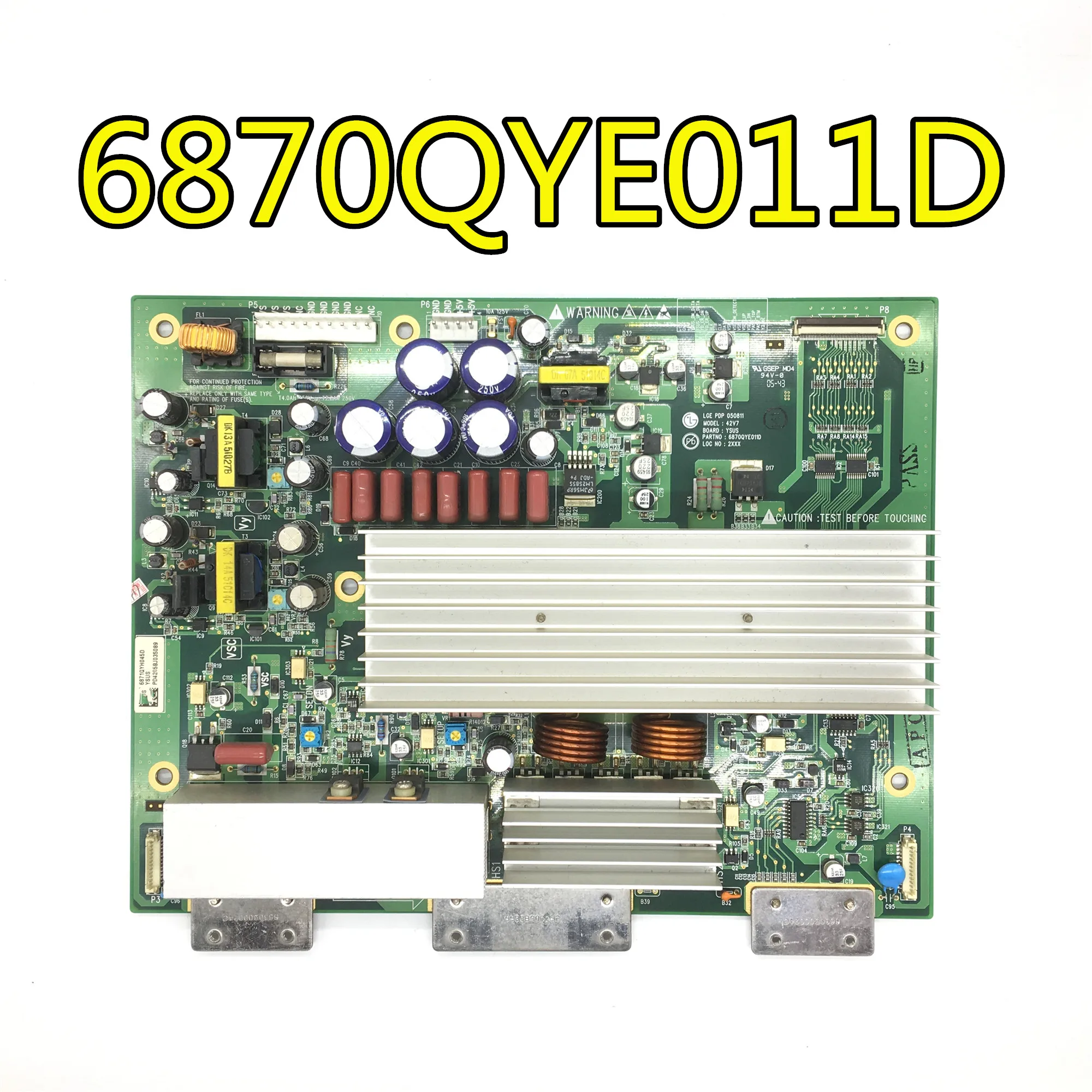 

original 100% test for LG 42V7 Y board 6871QYH045D 6871QYH036D 6870QYE011D