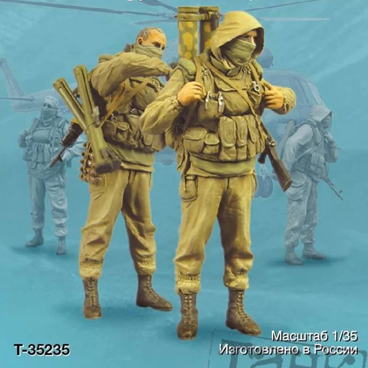 

1/35 Scale Unpainted Resin Figure Special forces soldiers 2 figures collection figure