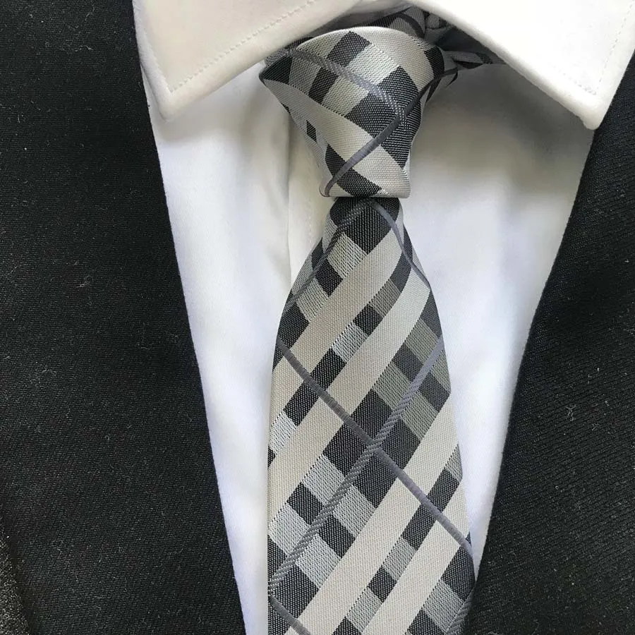 7 см Продвижение Мужские модные галстуки дизайнерские мужские высококачественные жаккардовые тканые галстуки для бизнеса свадебные галстуки Gravata - Цвет: Picture Color