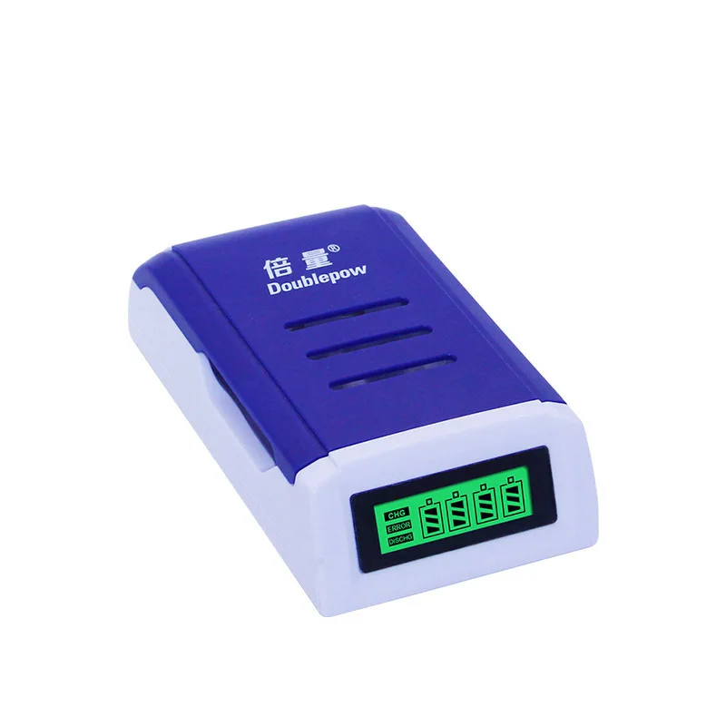 

4 slots Doublepow DP-K209 LCD Intelligent Rapid Charger for 1.2V AA/AAA Ni-MH / Ni-CD rechargeable batteries OEM is acceptable