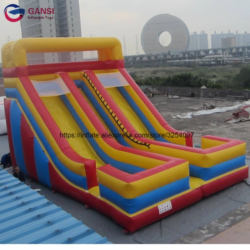 Outdoor Inflatable Jumping Bouncer Castle Kids Slide,0.55Mm Pvc Durable Inflatable Bouncer Slide For Sale