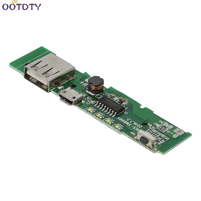 

USB 5V 2A Mobile Phone Power Bank Charger PCB Board Module For 18650 Battery