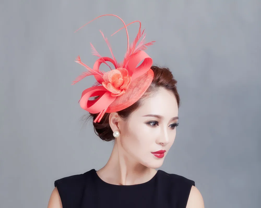 Mini Top Hat Hair Clip Small Wedding Hats And Fascinators Chapeu Mini Top Hat Hair Clip Small Wedding Hats And Fascinators Chapeu Casamento Accessories Bridal Headwear Wigo0450 In From