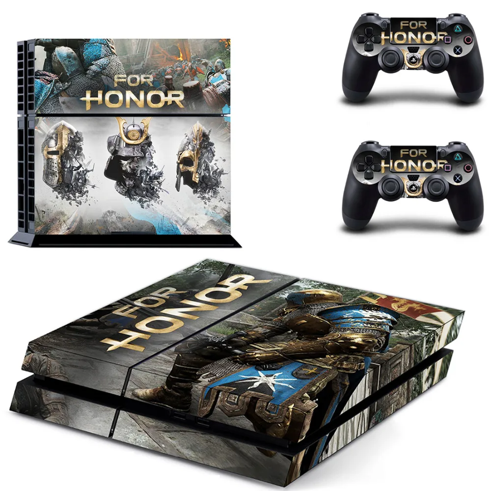 For Honor Game Cover for PS4 Skin Sticker for PS4 PlayStation 4 and 2
