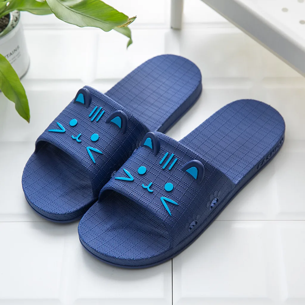 

Men‘s’ Home Indoors Floor Family Shoes Shower Sandals Skidproof Slippers mannen slippers mannen slippers для пляжа тапочки#XP25