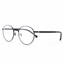 HKUCO черный металлический каркас прозрачные линзы очки