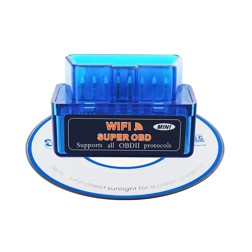 Супер Мини elm327 Wifi V1.5 Pic18f25k80 Obdii диагностический сканер Wi Fi Elm 327 IOS Andorid PC Obd2 1,5 считыватель кодов 25k80 чип