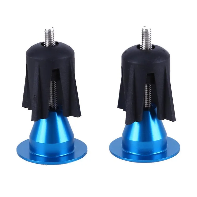 

High 1 Pair Alloy Road Bike MTB Cycling Handlebar Cap End Grip Colored Handle Plug Cover DOG88