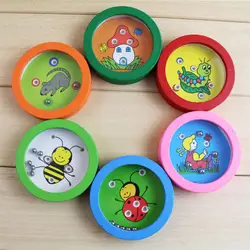 Цвет и форма деревянный круглый игрушки-лабиринты Best подарки для детей Интерактивные шарики баланс детей день рождения обувь девочек