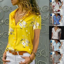 ^#Cheap Blouses Women Plus Size S-5XL Short Sleeve Shirt Chiffon Turn-down Collar Floral Print Tops Summer Vintage Casual Vestidosd D30 ^#Cheap Blouses Women Plus Size S-5XL Short Sleeve Shirt Chiffon Turn-down Collar Floral Print Tops Summer Vintage Casual Vestidosd D30
