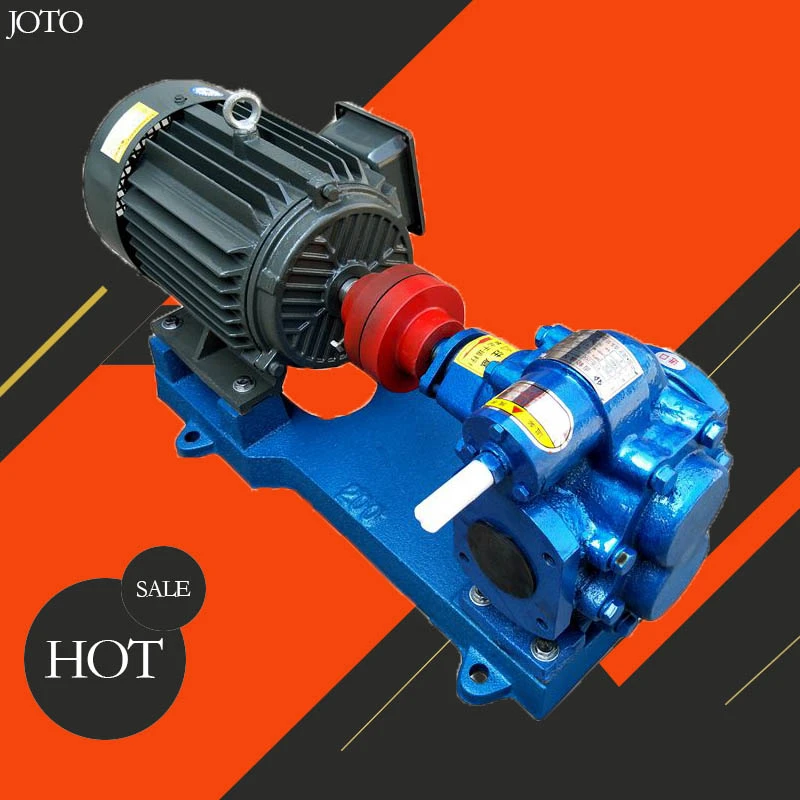 Kcb200 Ac 380v 50hz Electric Copper Gear Transfer Gasoline Oil Pump