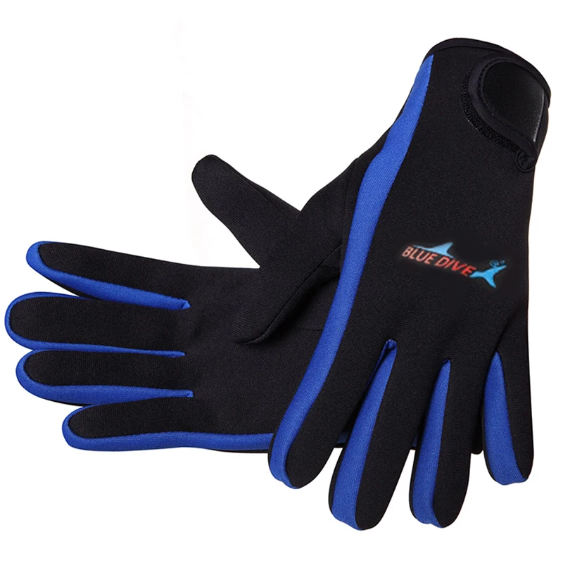 1.5mm Neoprene Winter Dive Gloves Snorkeling Equipment Anti Scratch