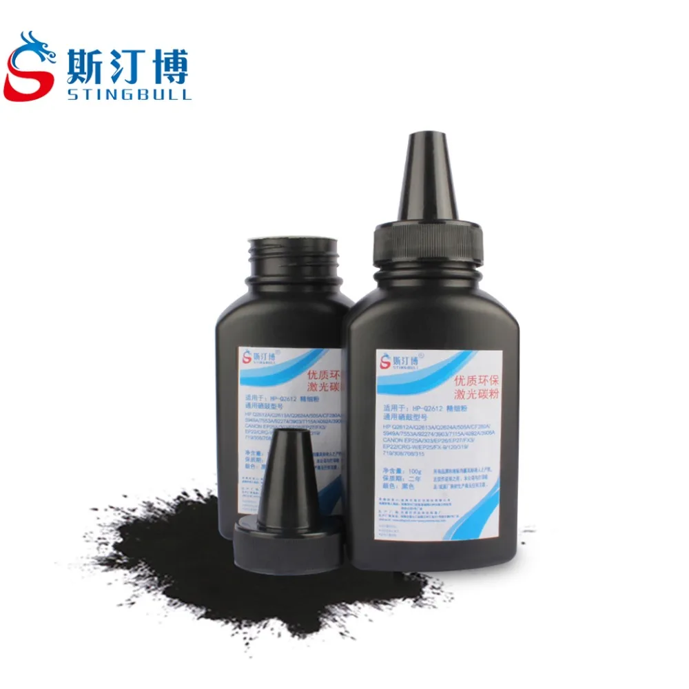 Черный тонер картридж для HP 2612A 2613A 2624A 505A 280A 5949A 7553A 7115A 4092A|black toner powder|toner powderblack |
