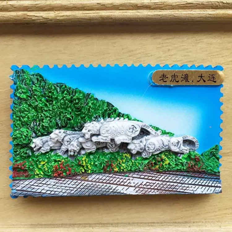 Dalian Tiger пляжный туристический памятный холодильник