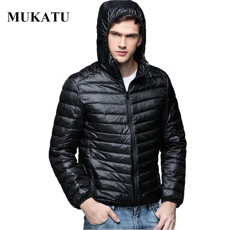 Men Parkas Winter Down Coat 90% White Duck Down Jacket