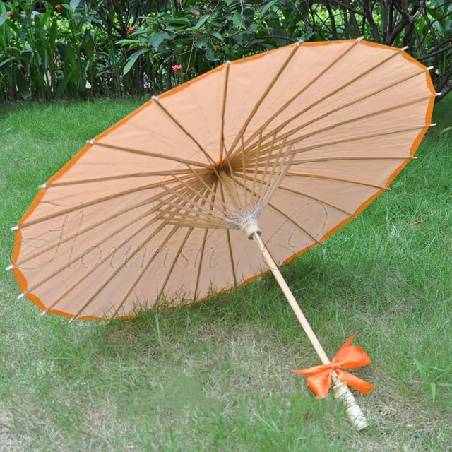Fly Eagle 100pcs Orange Anese Oriental Paper Bamboo Parasol Fly Eagle 100pcs Orange Anese Oriental Paper Bamboo Parasol Umbrella Kasa Free Shipping