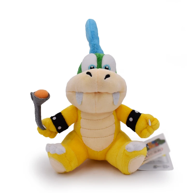 

Super Mario Koopalings Peluche Sitting Larry Koopa Plush Toy Stuffed Dolls Kids Gift 15-20cm Free Shipping
