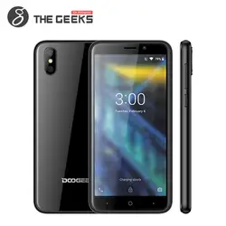 DOOGEE X50 5,0 "18:9 мобильного телефона Android 8,1 mtk6580m четыре ядра 1 ГБ Оперативная память 8 ГБ Встроенная память 5MP двойной камеры заднего 3G WCDMA