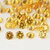 500pcs 1mm 1.5mm 2mm (1~3mm) AAAAA Round  Golden Yellow , Voilet,Olive , Purple, Black, Pink Cubic Zirconia Stone Loose ► Photo 3/6