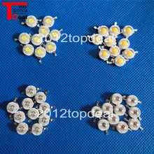 1 Вт 3 Вт Высокая мощность Холодный/теплый белый 3000k 4000k 6000k 10000k 20000k 30000k светодиодный чип