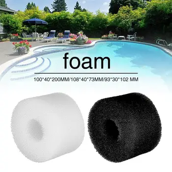 

3 Sizes Swimming Pool Filter Foam Reusable Washable Sponge Cartridge Foam Suitable Bubble Jetted Pure SPA For Intex S1 Type
