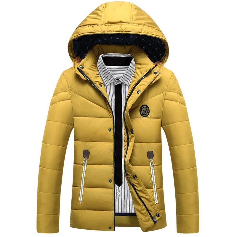 Jaqueta Masculina 2017 Winter White Goose Down Jacket Men