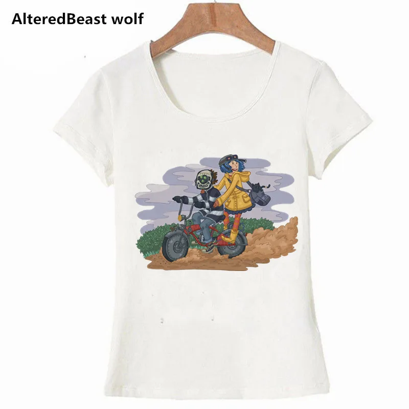 2019 جديد المتناثرة كورالاين مطبوعة المرأة القميص عارضة المحملة قمم الصيف قصيرة الأكمام الإناث T قميص المرأة الملابس