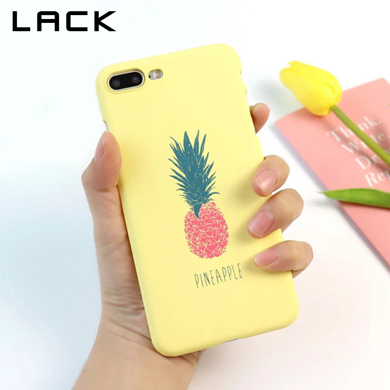 LACK Cartoon Pineapple Phone Case For iphone 5S Case