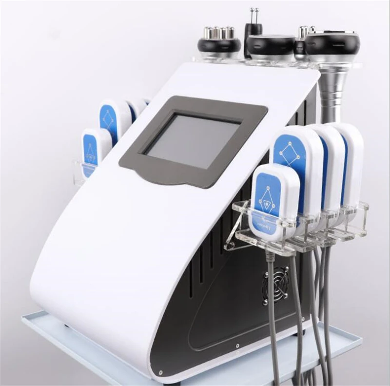 US $480.76 2019 40k Ultrasonic Liposuction Cavitation 8 Pads LLLT Lipo Laser Loss Weight Vacuum Skin Care Salon Spa Equipment